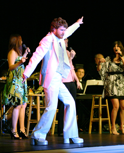 Stayin Alive disco dance act