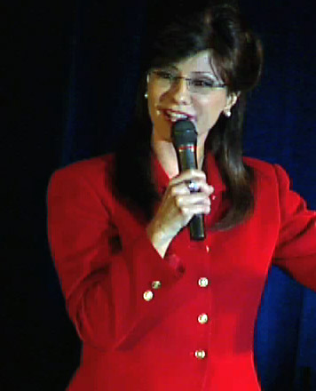 Sarah Palin impersonator Lori Stegner in Nashville